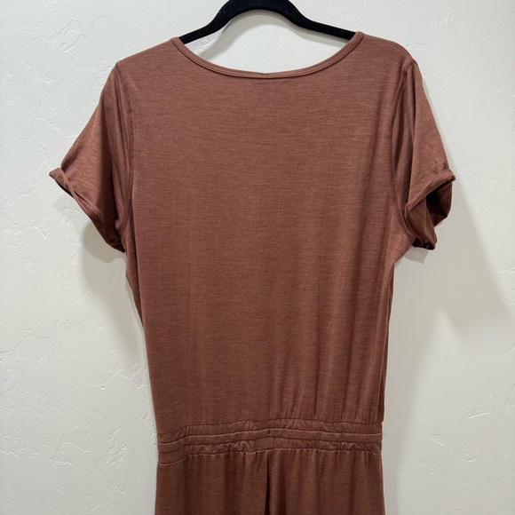 EUC Vuori All Day Jumpsuit Terracotta Heather Rust Women's Small - Picture 7 of 15